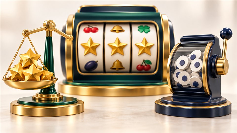 Many small slot awards contrasted with one larger award