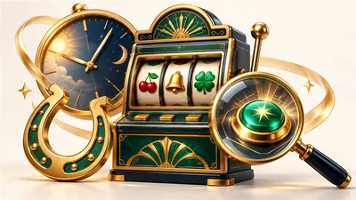 Slot folklore symbols examined with a magnifying glass