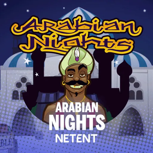 Arabian Nights slot demo thumbnail from NetEnt