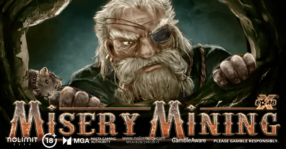 Misery Mining slot demo thumbnail from Nolimit City