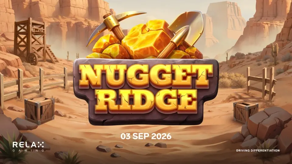 Nugget Ridge slot demo thumbnail from Relax Gaming