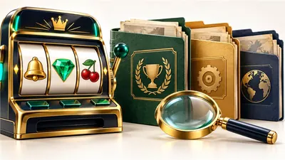 Conceptual online slot records in separate evidence folders