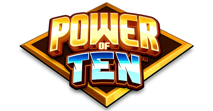 Power of Ten slot demo thumbnail from Hacksaw Gaming