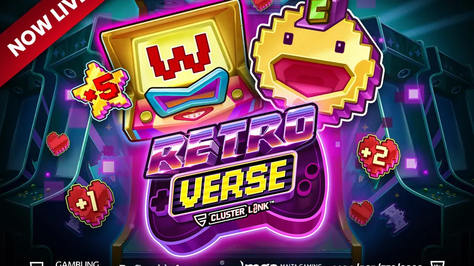 RetroVerse slot demo thumbnail from Push Gaming
