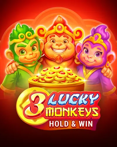 3 Lucky Monkeys Hold & Win slot demo thumbnail