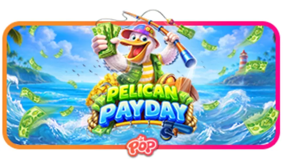 Pelican Payday: artwork identifying this slot feature guide