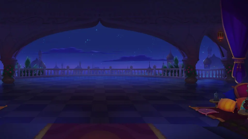 Sahara Nights slot demo thumbnail from Yggdrasil Gaming