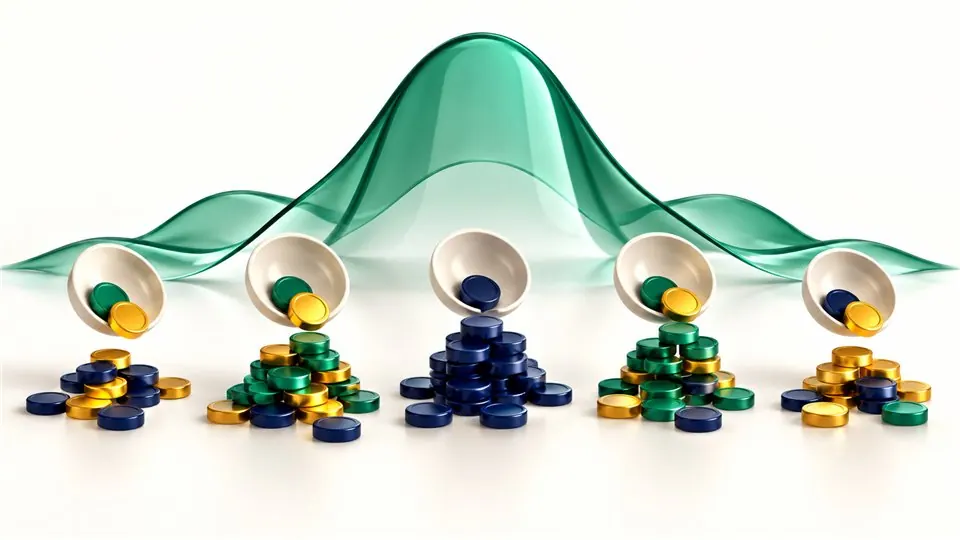 Different short-session token samples beneath a shared aggregate model